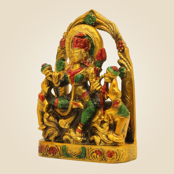 Brass Gajlaxmi Idol