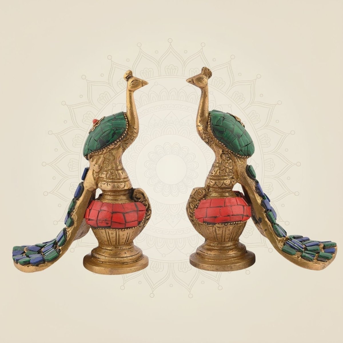 Brass Decor Idol Set for Gifts