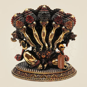 Panchmukhi Ganesha Brass Statue