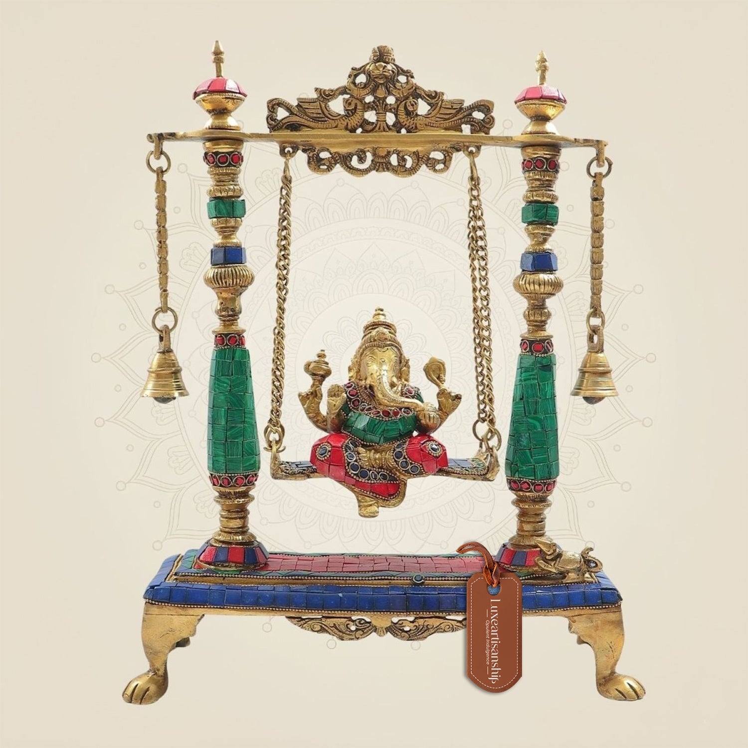 Brass Ganesh Ji Idol