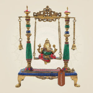 Brass Ganesh Ji Idol