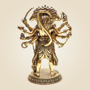 Brass Panchmukhi Hanuman