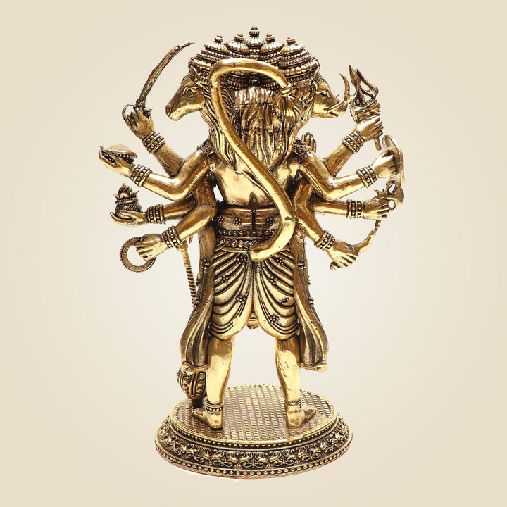 Brass Panchmukhi Hanuman