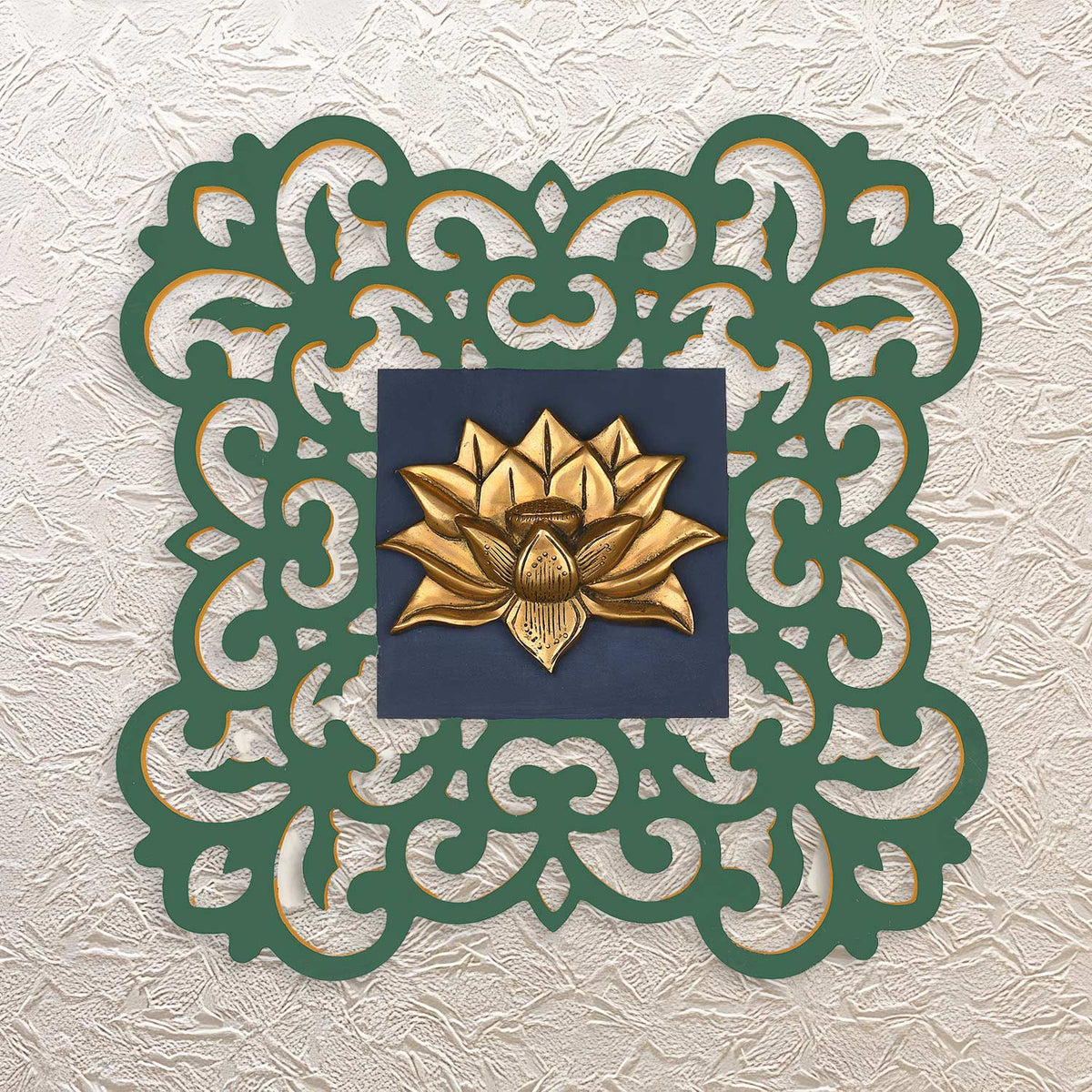 Artistic Lotus Flower Wall Art Frame 16″ – Limited Stock