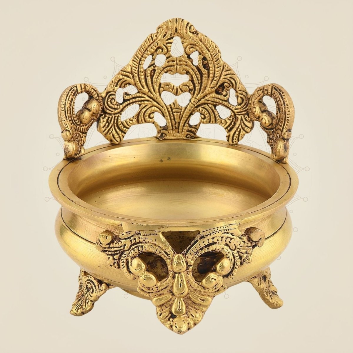 6.25" Exquisite Brass Urli Bowl