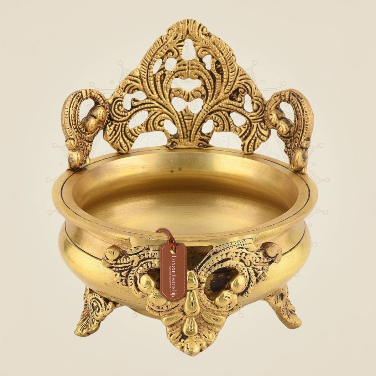 6.25" Exquisite Brass Urli Bowl