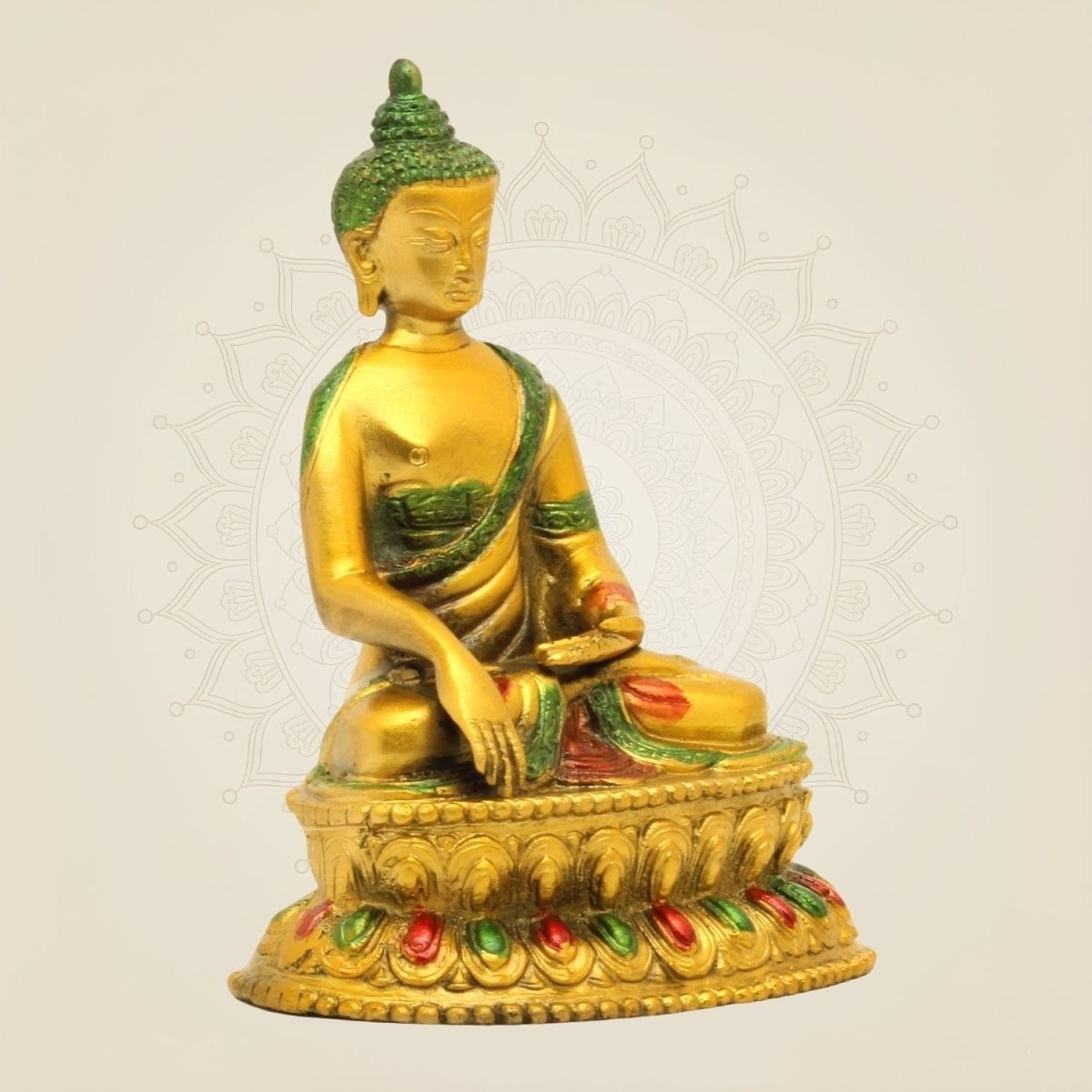 Brass Buddha Idol –  Luxeartisanship