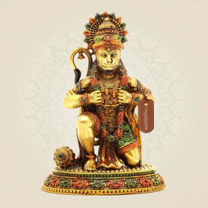 Handmade statue for Pooja in brass
