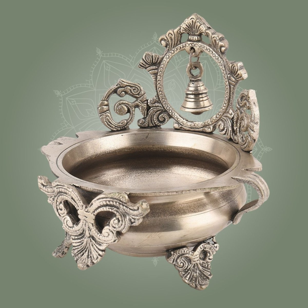 7" Pure Brass in Silver finish