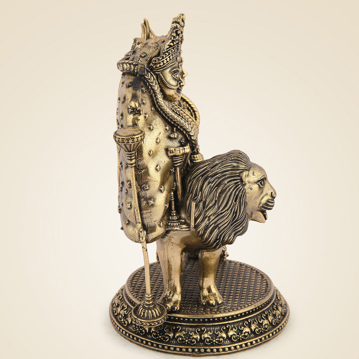 Pure Brass Chamunda Maa