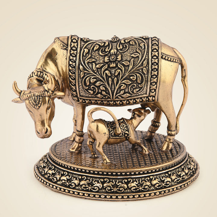 Brass Kamdhenu Cow