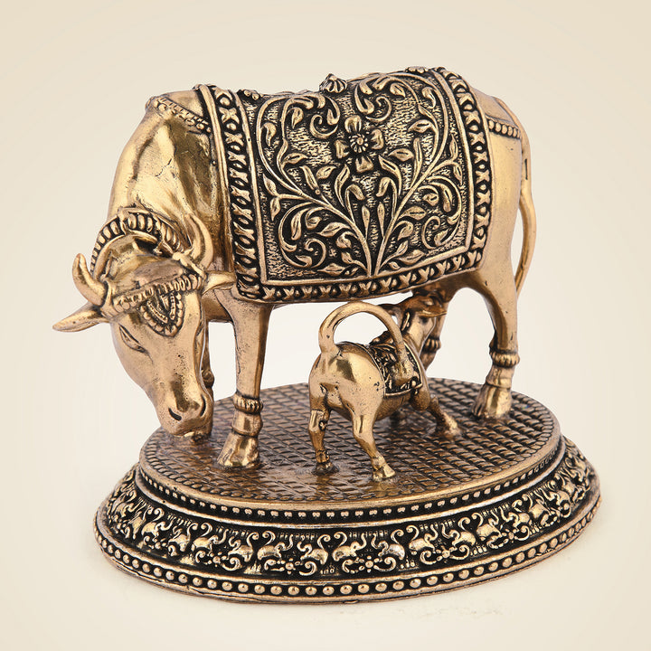 Brass Kamdhenu Cow