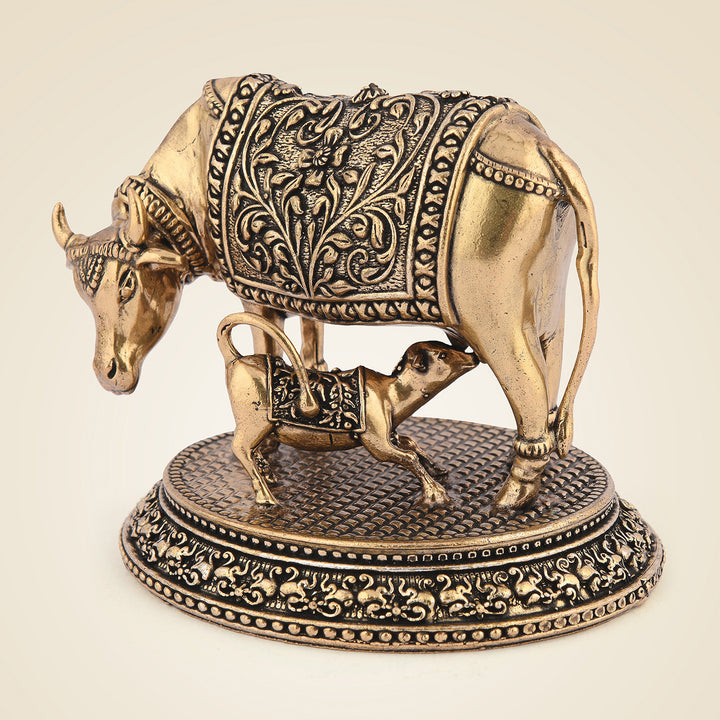 Brass Kamdhenu Cow