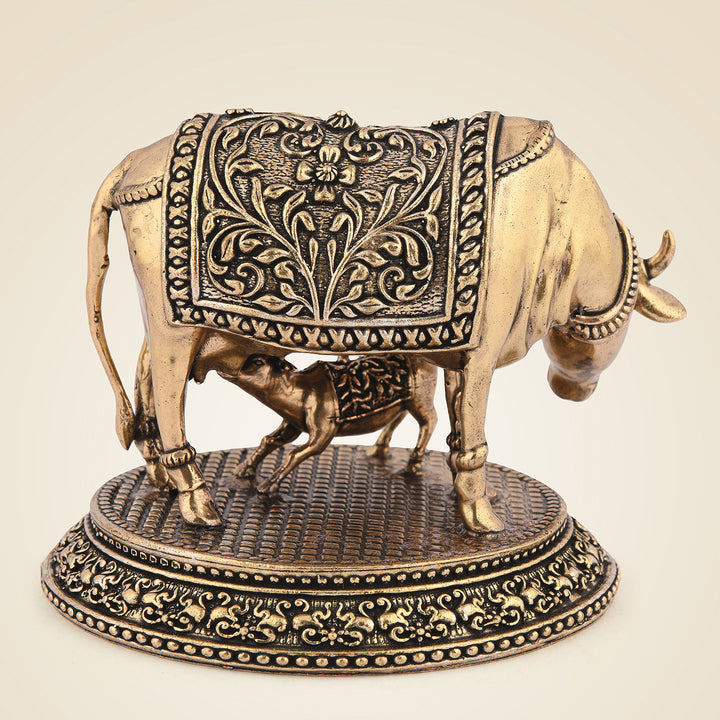 Brass Kamdhenu Cow