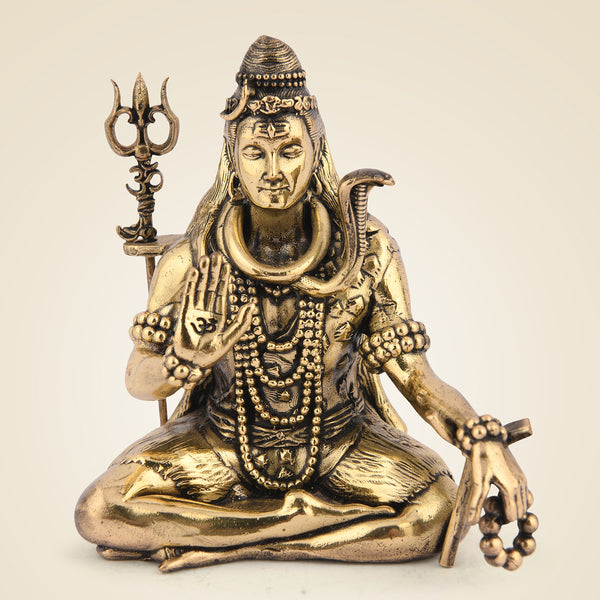 Pure Brass Lord Shiva