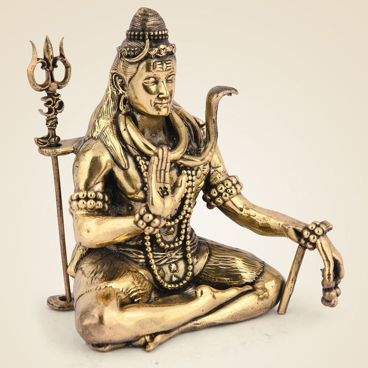Pure Brass Lord Shiva