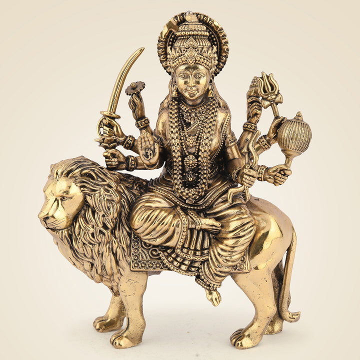 Brass Durga Maa