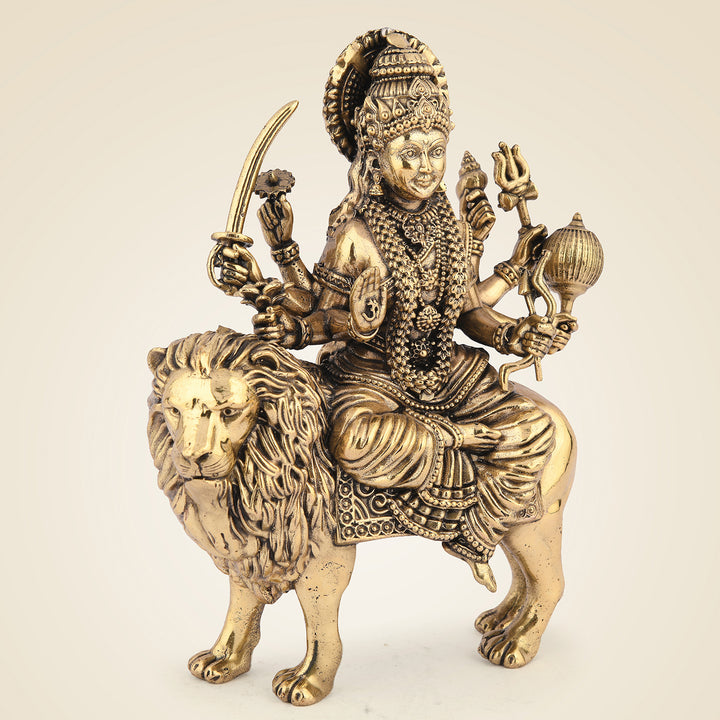 Brass Durga Maa