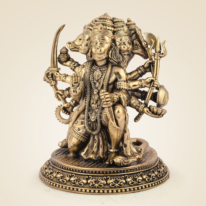 Brass Panchmukhi Hanuman