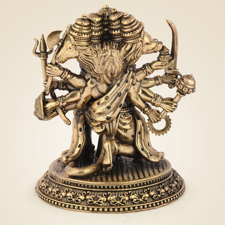 Brass Panchmukhi Hanuman