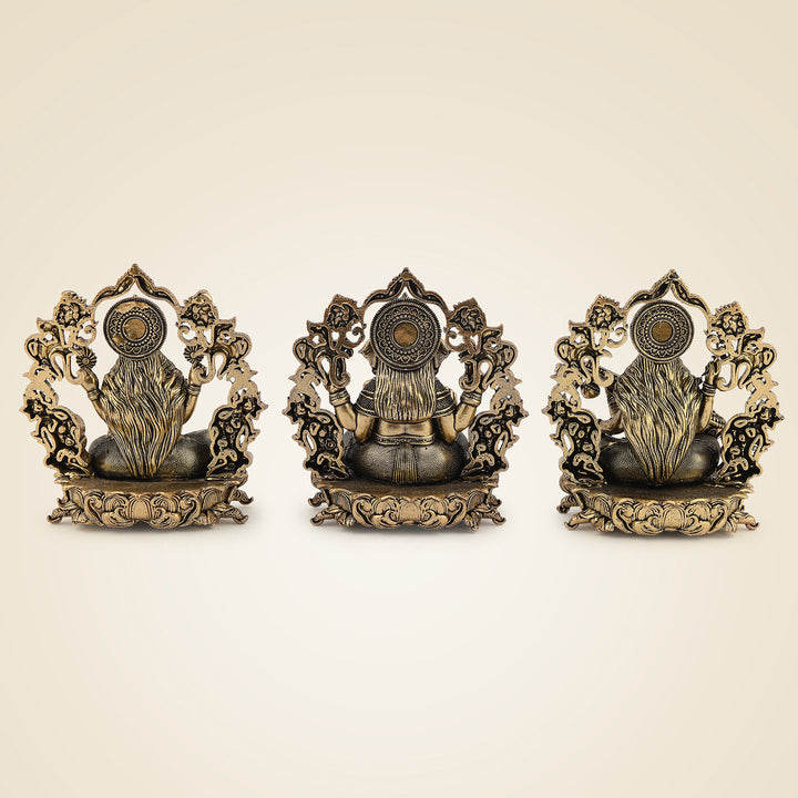 Pure Brass Laxmi Ganesh Saraswati