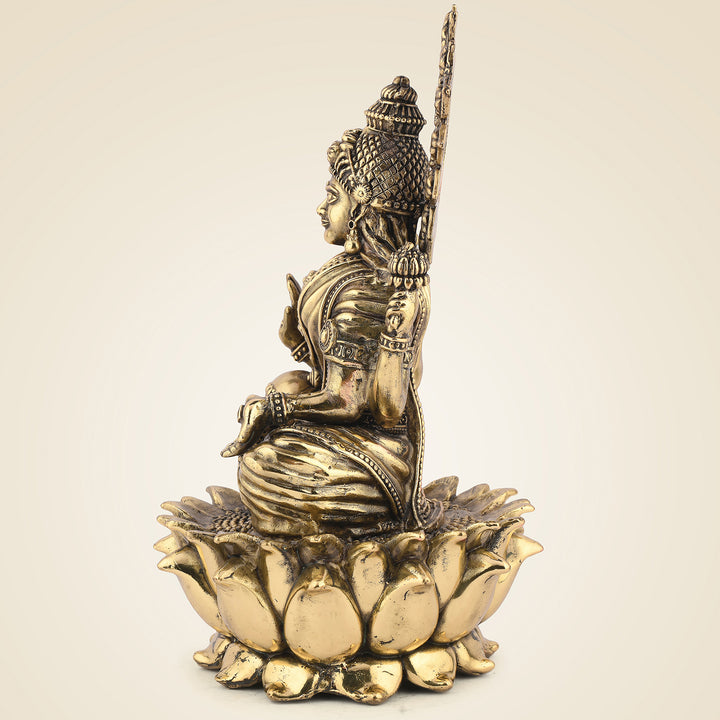 Pure Brass Goddess Lakshmi