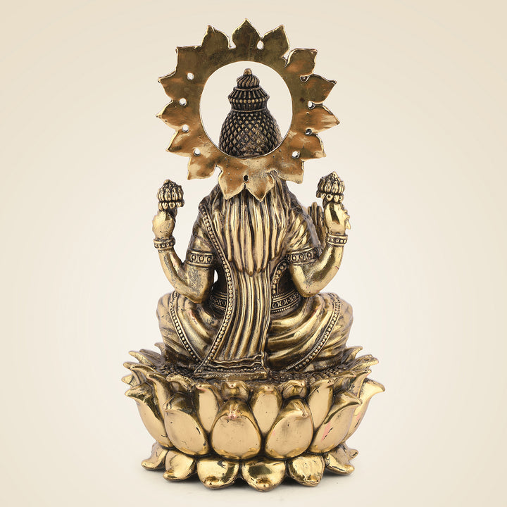 Pure Brass Goddess Lakshmi