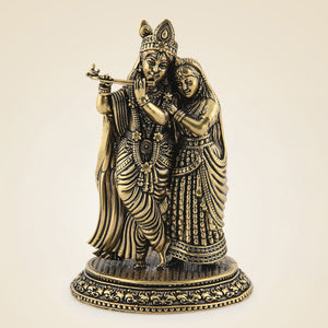 Brass Radha Krishna