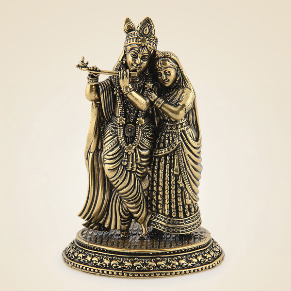 Brass Radha Krishna