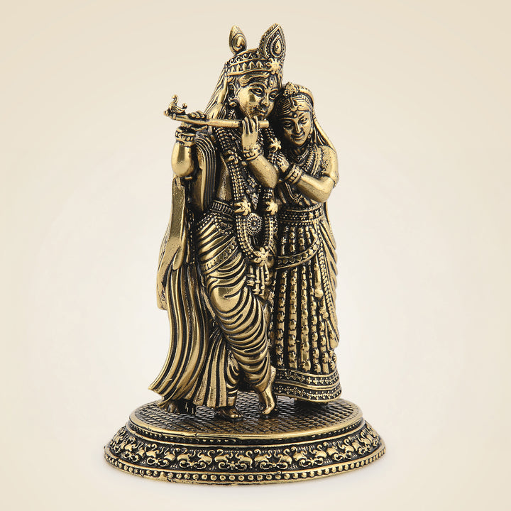 Brass Radha Krishna