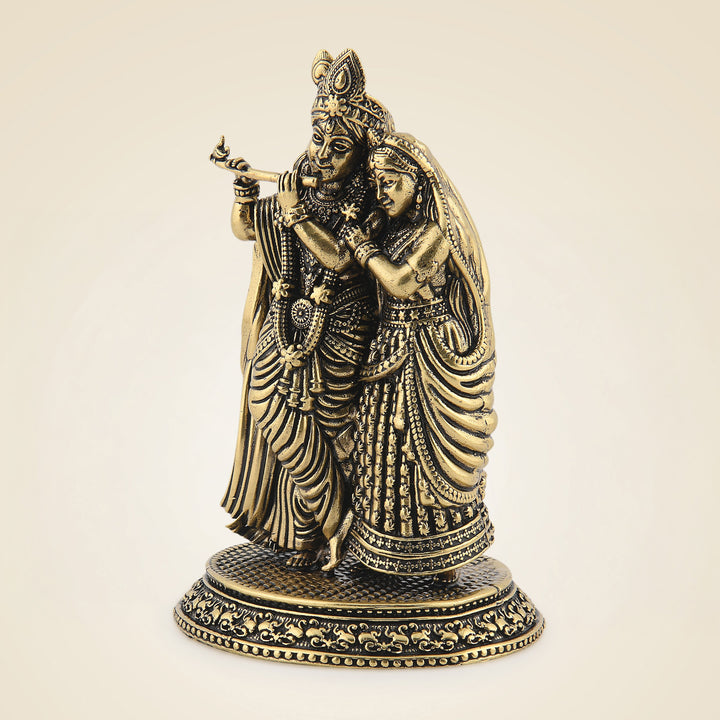 Brass Radha Krishna