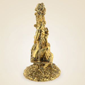 Pure Brass Radha Krishna