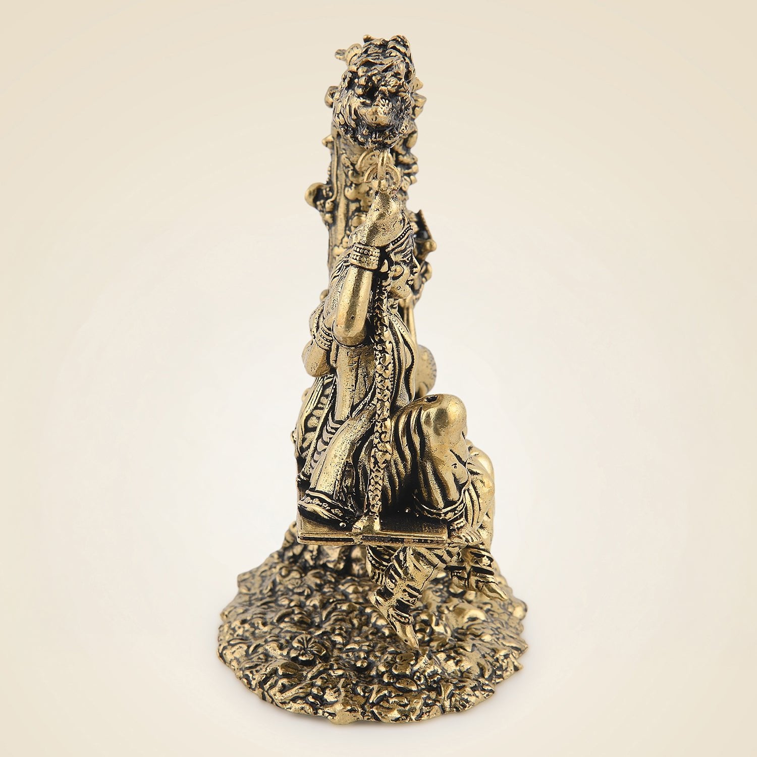 Pure Brass Radha Krishna