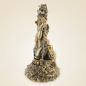 Pure Brass Radha Krishna