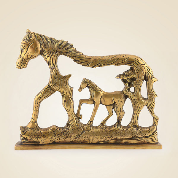 Pure Brass Horse