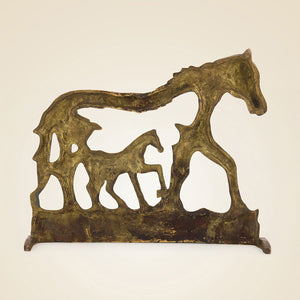 Pure Brass Horse
