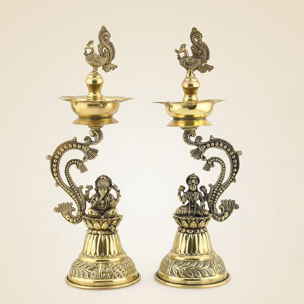Brass Diya Stand