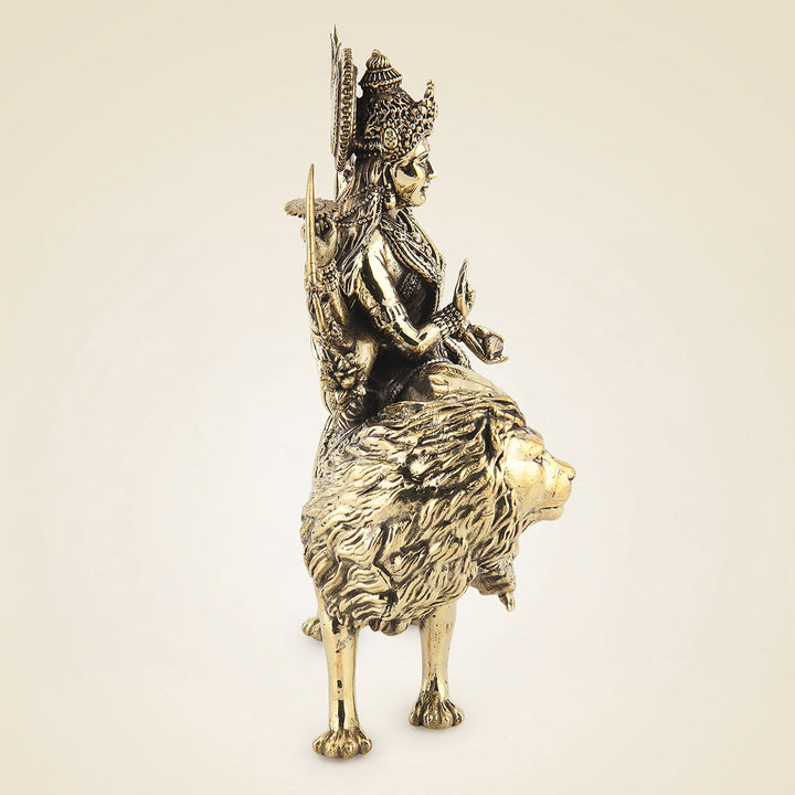 Brass Durga Mata