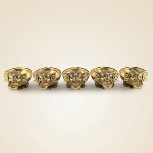Brass Elephant Diya