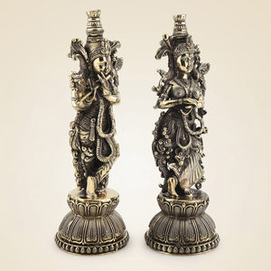 Brass Radha Krishna