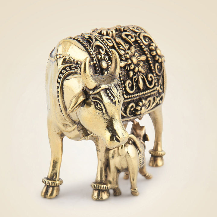 Brass Kamdhenu Cow