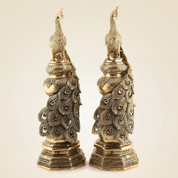 Brass Peacock