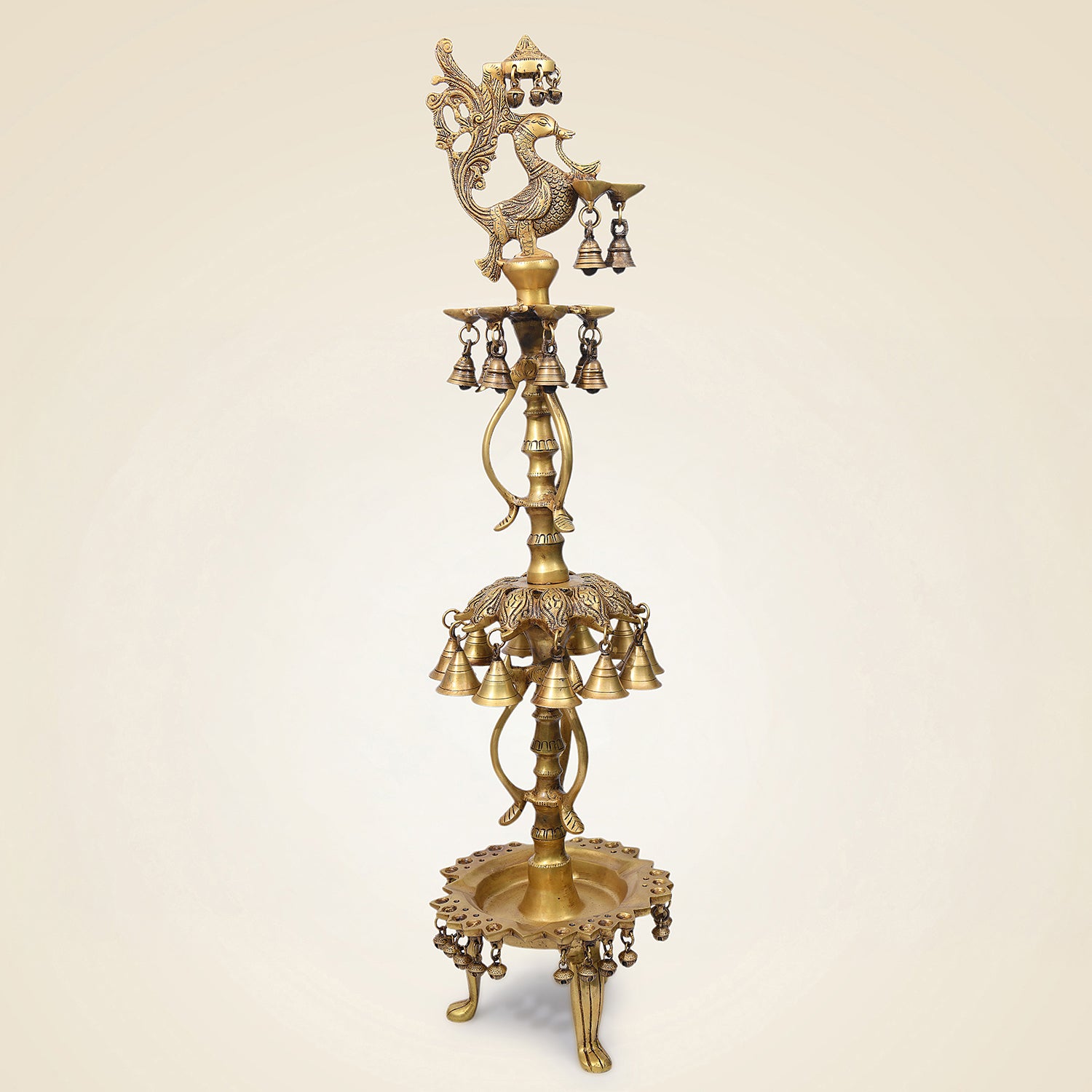 Brass Oil Lamp