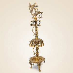 Brass Oil Lamp