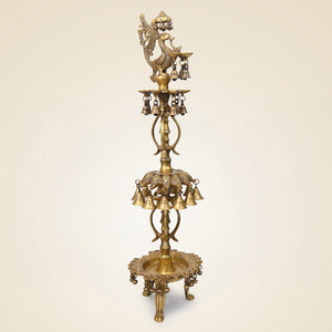 Brass Oil Lamp