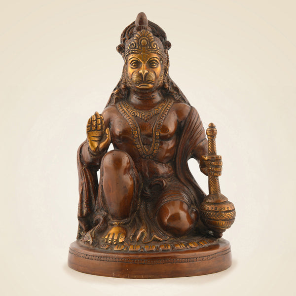 Brass Hanuman Idol