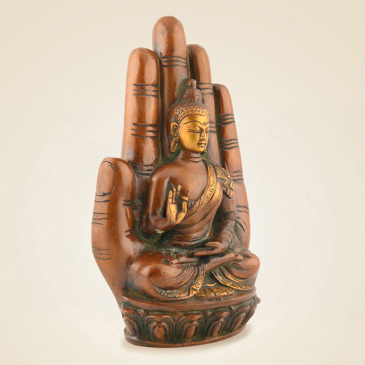 Brass Buddha Ji