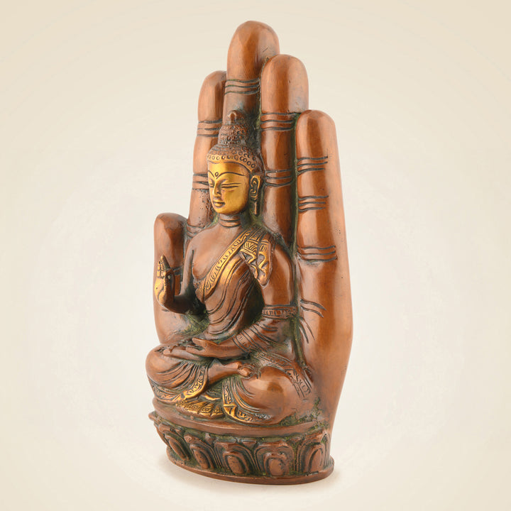 Brass Buddha Ji