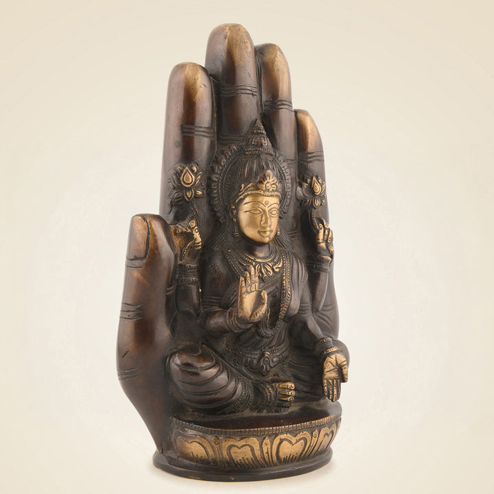 Brass Laxmi Idol