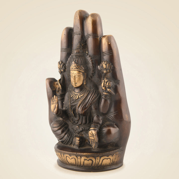 Brass Laxmi Idol